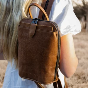 Olivia Leather Backpack